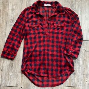 Aeropostale Plaid Pullover Shirt
